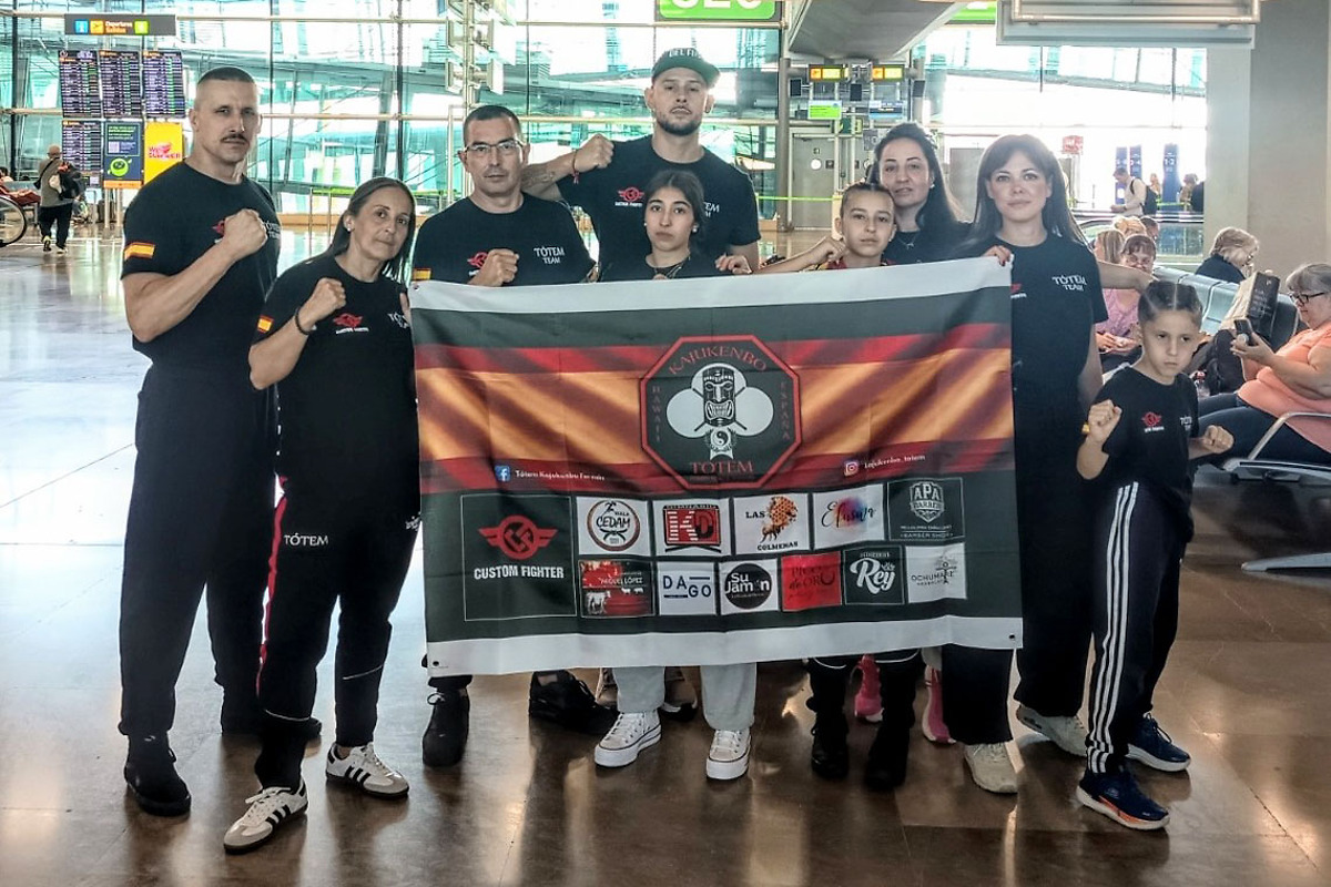 La Escuela Tótem Kajukenbo de Torrejón brilla en el torneo internacional de artes marciales