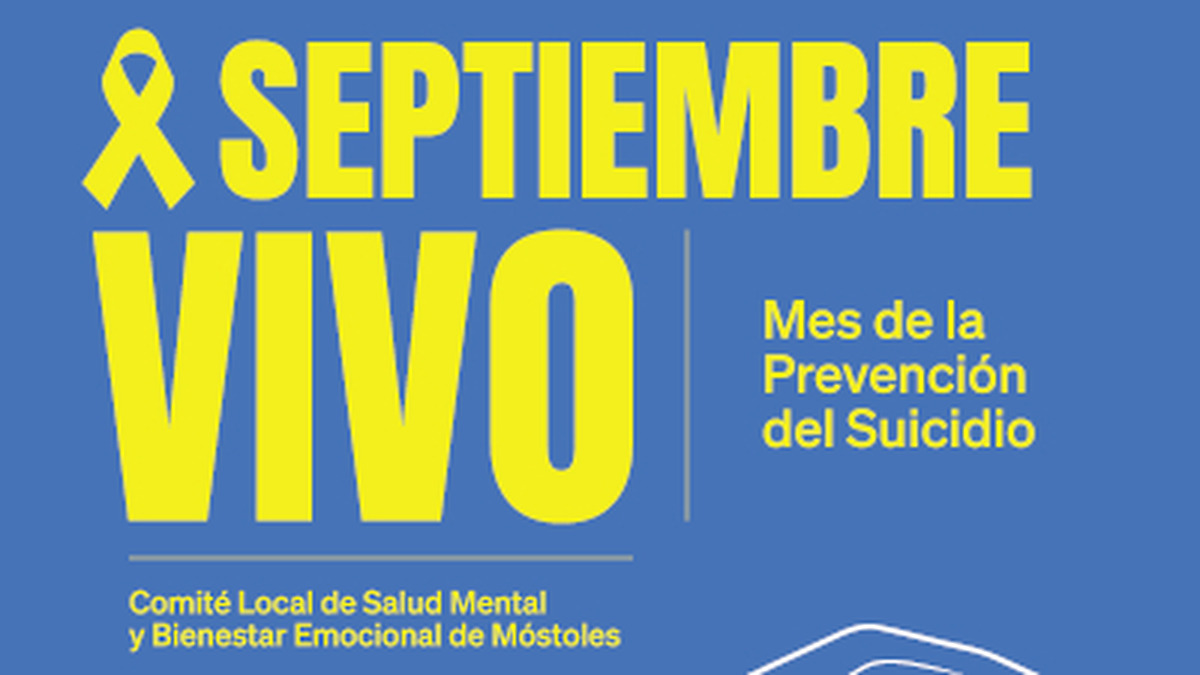 Móstoles se une a la prevención del suicidio con actividades en septiembre